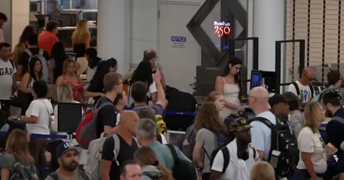 cbsn fusion thunderstorms cause major travel delays ground stops thumbnail