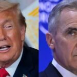 cbsn fusion trump insults canadian prime minister mark carney threatens new tariffs against country thumbnail
