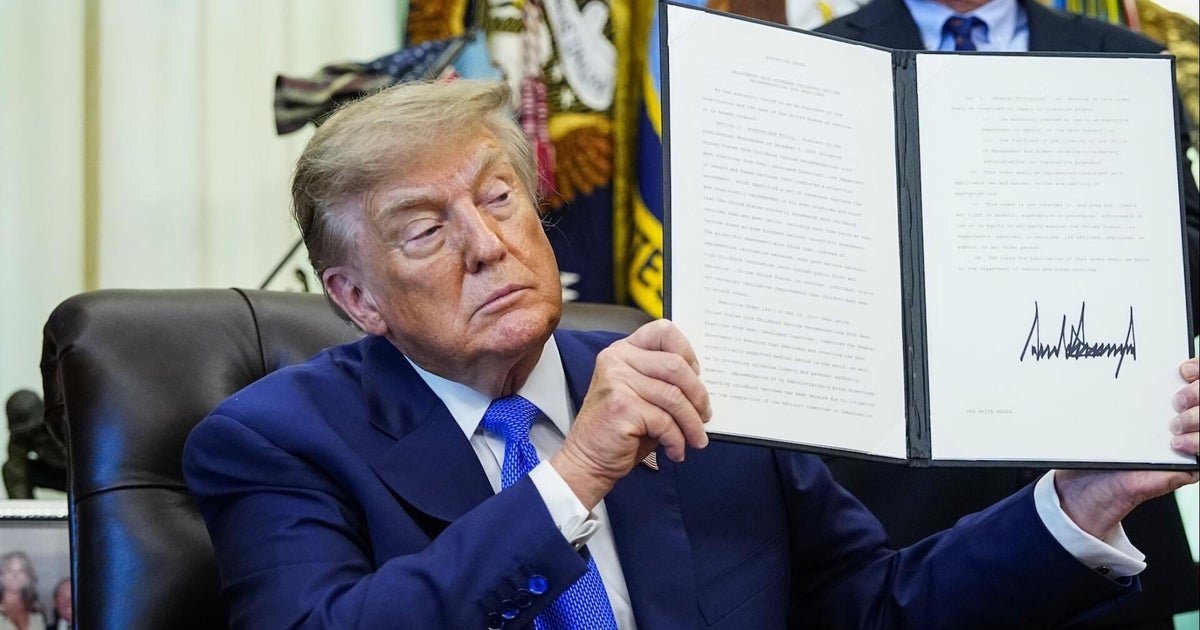 cbsn fusion trump orders new vaccine recommendations experts urge parents listen doctors thumbnail