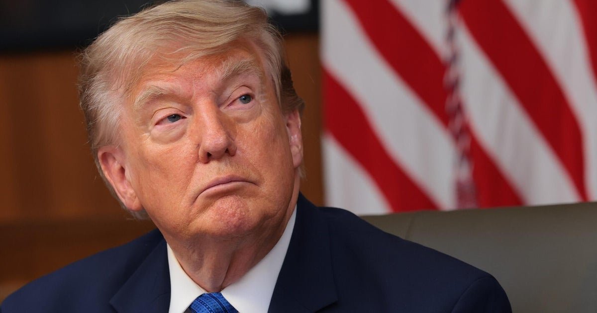 cbsn fusion trump says new talks expected to start with iran but tehran disputes claim thumbnail
