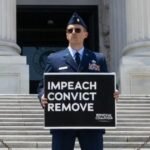 cbsn fusion us air force major criminally charged for criticizing trump thumbnail