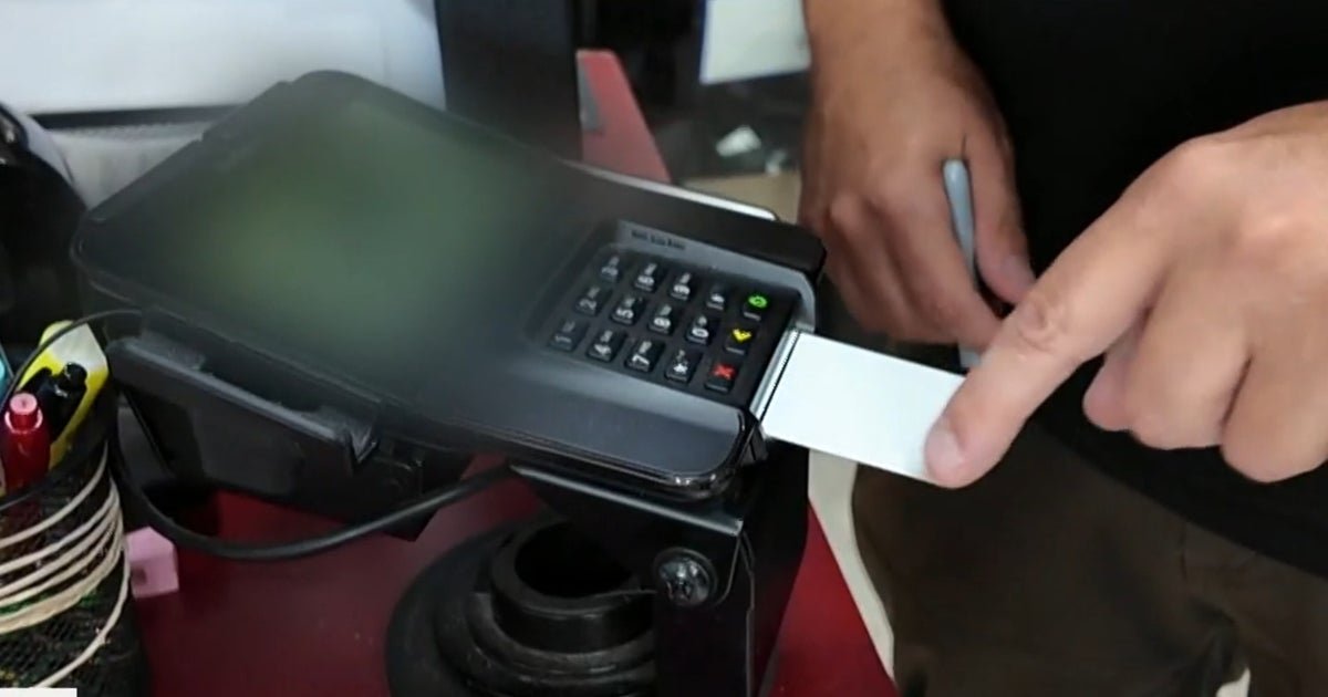 cbsn fusion what credit card skimming how protect yourself thumbnail