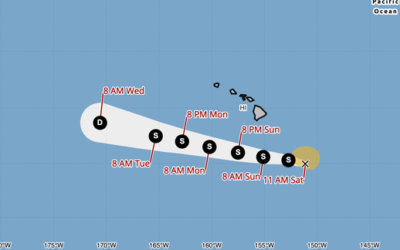 new tropical storm moke