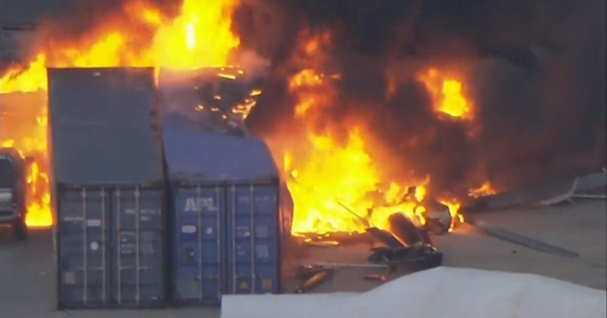 cbsn fusion at least 3 dead after news chopper crashes while covering bus accident officials say thumbnail