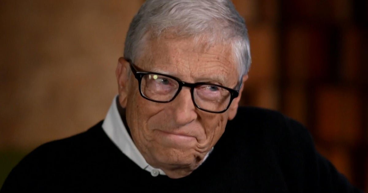 cbsn fusion bill gates says may catastrophe world act ai dangers thumbnail