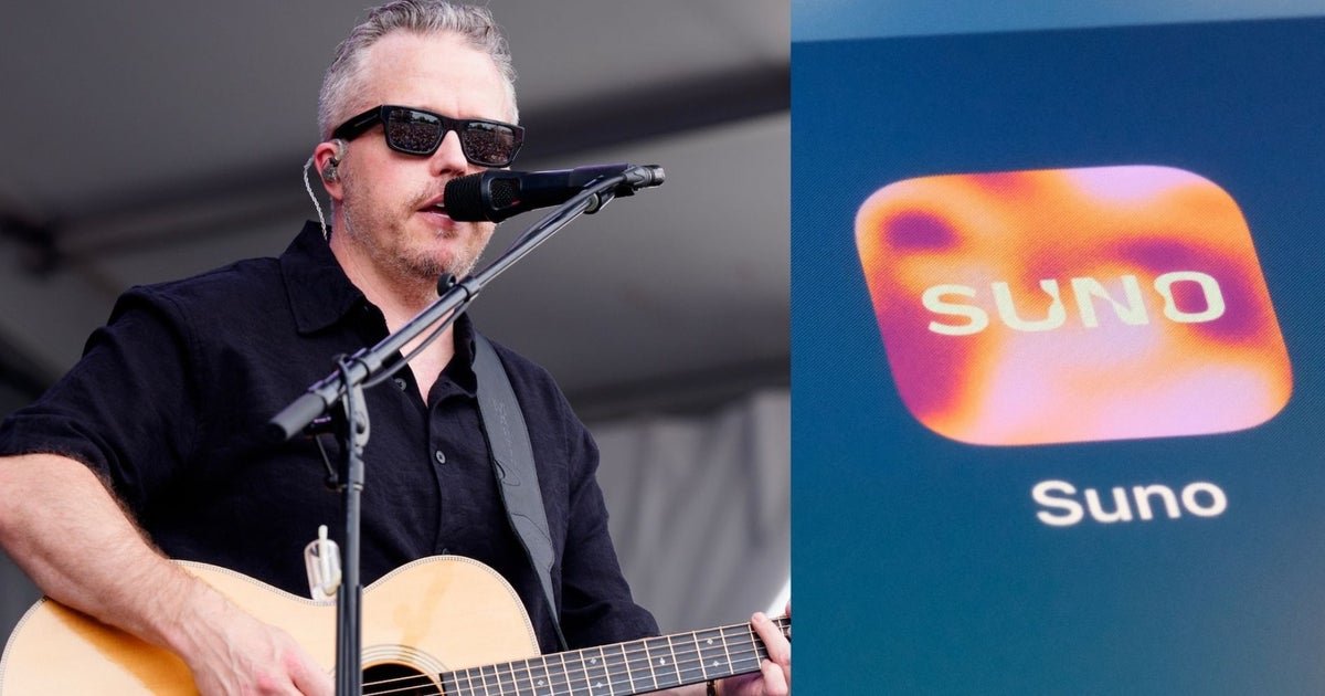 cbsn fusion jason isbell other artists sue suno over ai generated music thumbnail