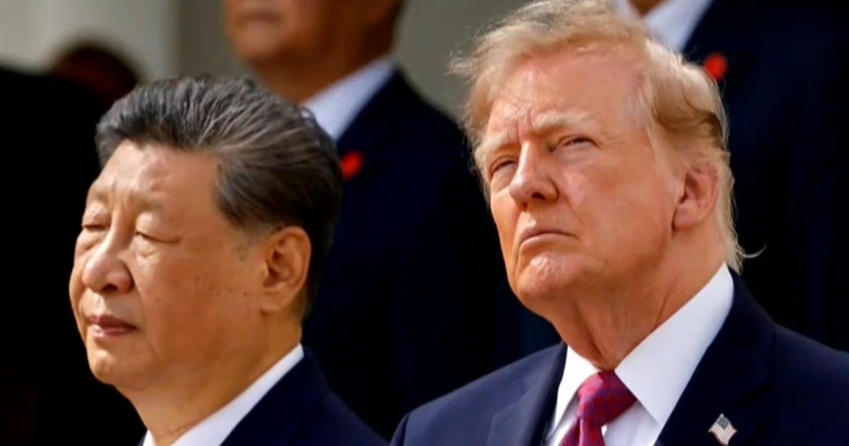 cbsn fusion trump touts great friendship with xi while unresolved issues including ai and trade linger thumbnail