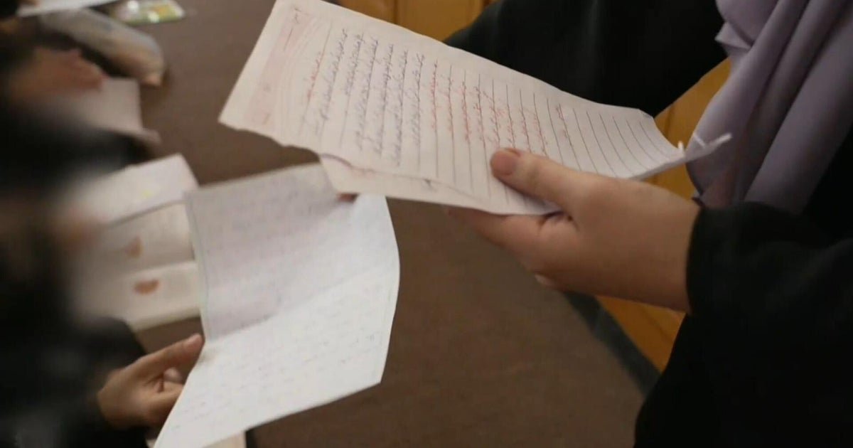 cbsn fusion under taliban control afghan girls write letters world secret school thumbnail
