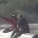 cbsn fusion video shows daring helicopter rescue after arizona mans truck gets stuck in floodwaters thumbnail