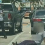 cbsn fusion video shows moments woman shoots man walmart parking spot thumbnail