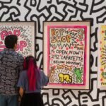 keith haring in 3d installation view artwork c keith haring foundation