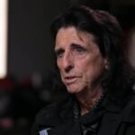 cbsn fusion alice cooper warms up for his outrageous on stage antics by throwing knives thumbnail