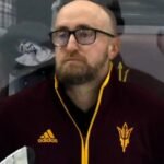 cbsn fusion asu hockey coach leave outdoor workout puts player life support thumbnail