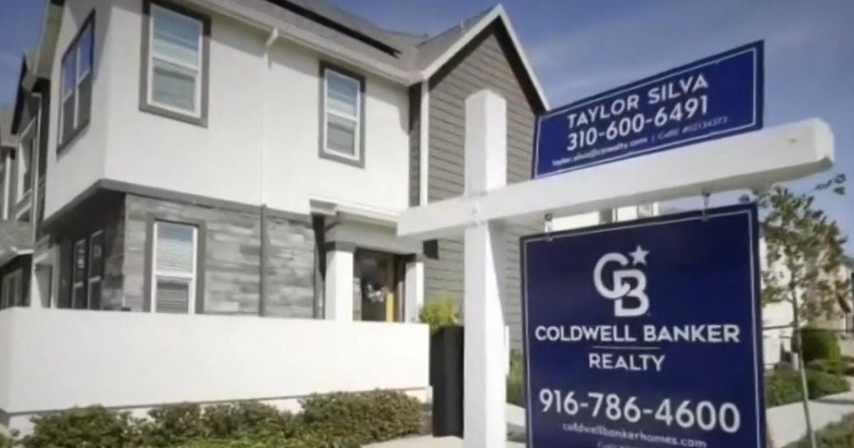 cbsn fusion mortgage rates reach 3 year highs pushing down housing sales thumbnail