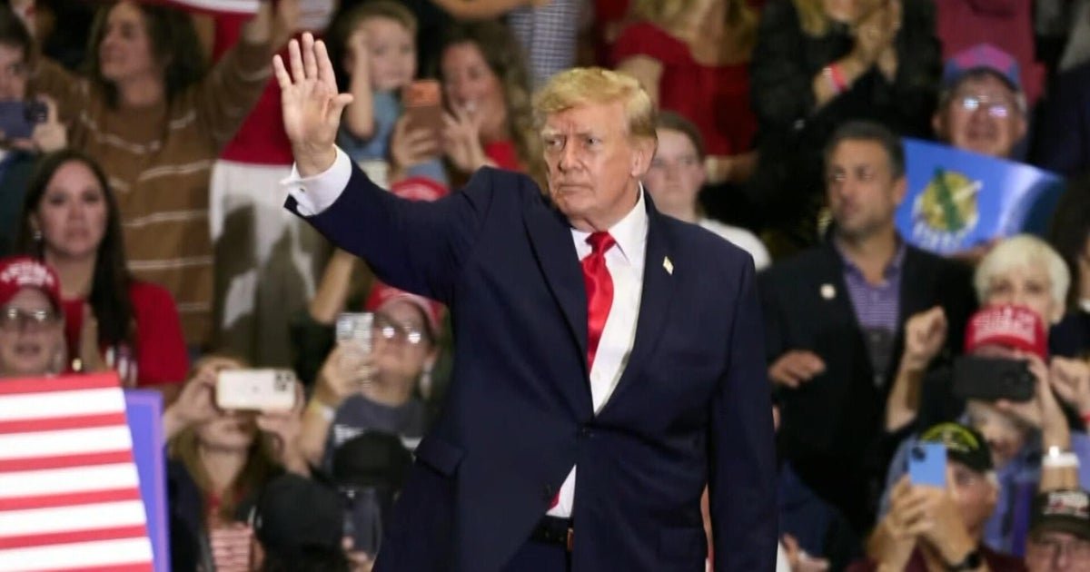 cbsn fusion trump continues midterms push in alabama as his approval rating nears record low over economy thumbnail