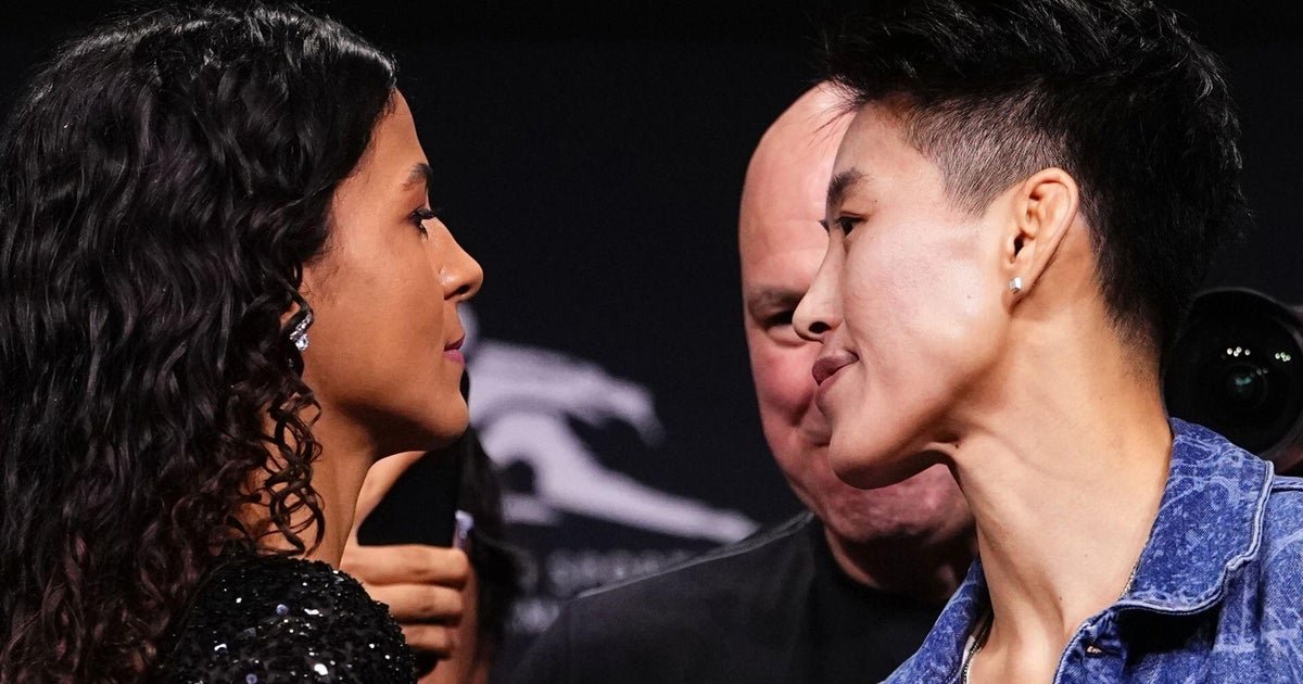 cbsn fusion wang cong to face natalia silva in fight for ufc 332 womens featherweight title thumbnail